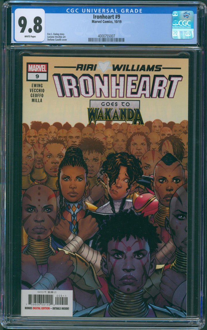 Ironheart #9 CGC 9.8