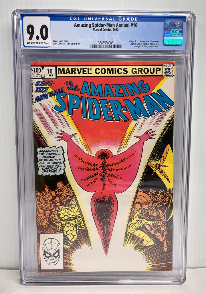 Amazing Spider-Man Annual #16 CGC 9.0