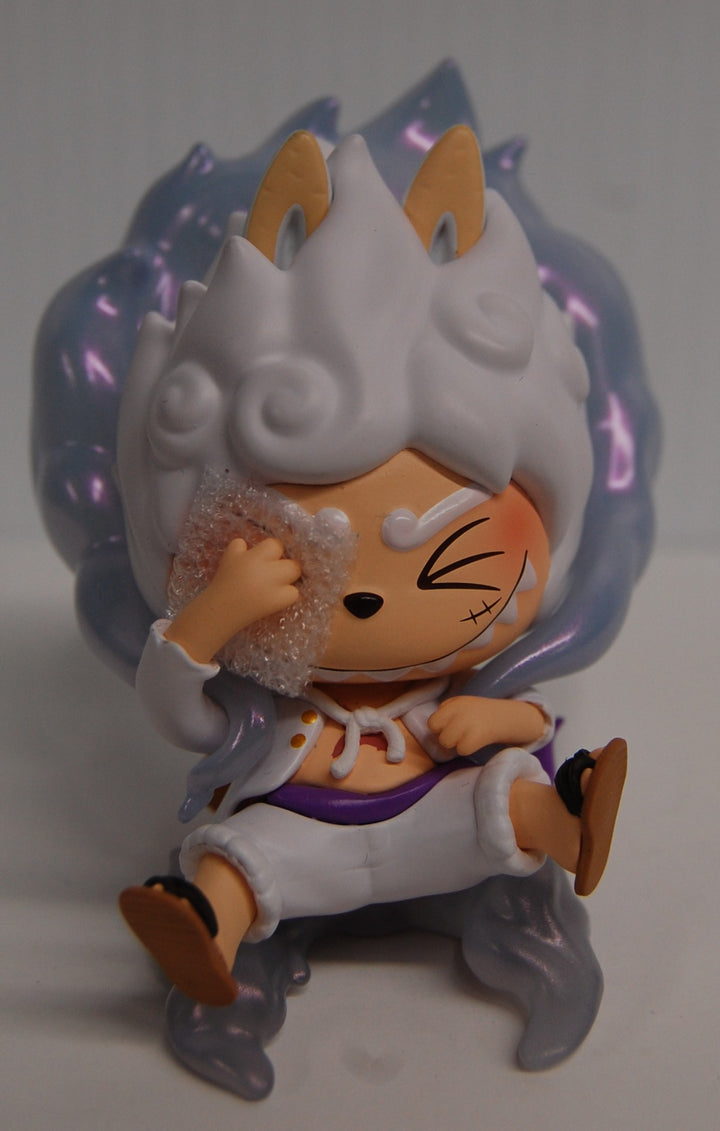 The Monsters X One Piece Gear 5 Luffy Secret Chase Figure Only (Opened) No Card