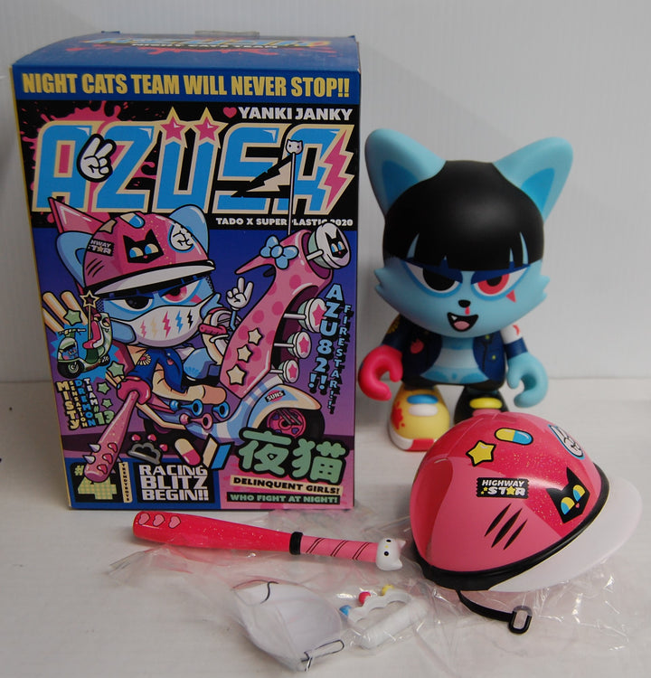 TADO X SuperPlastic - Azusa Yanki Janky Night Cats Team - 8" Figure