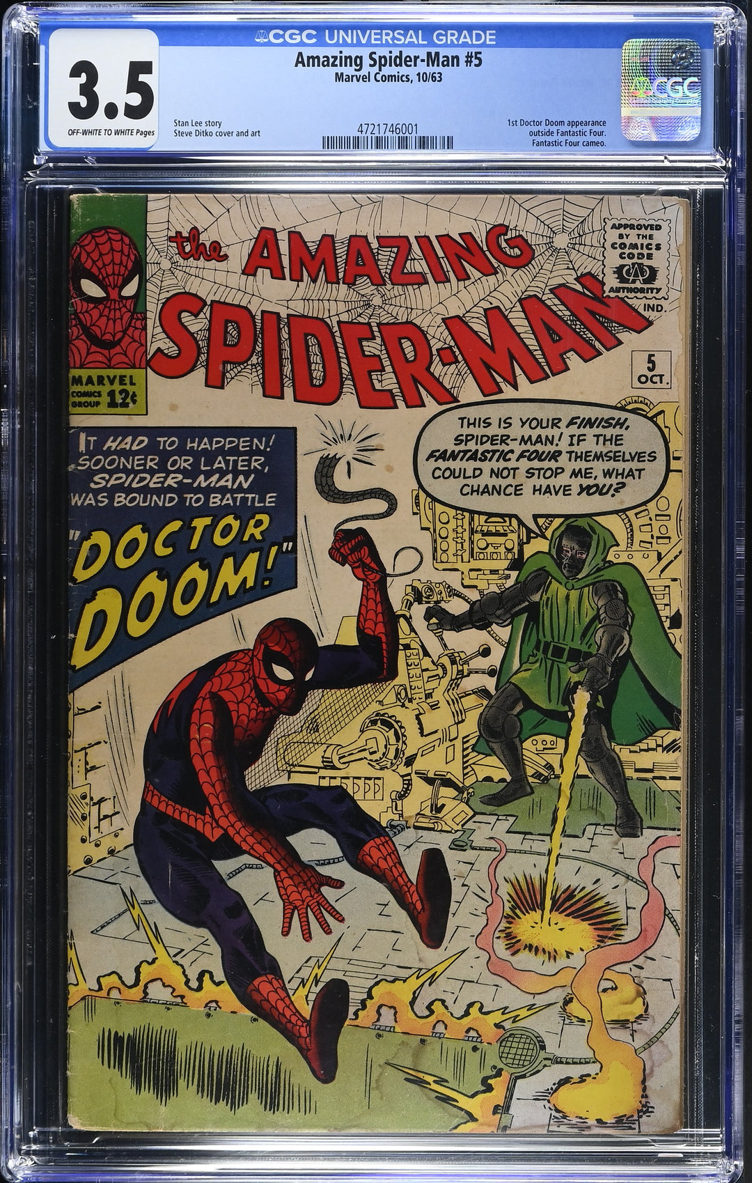 Amazing Spider-Man #5 CGC 3.5