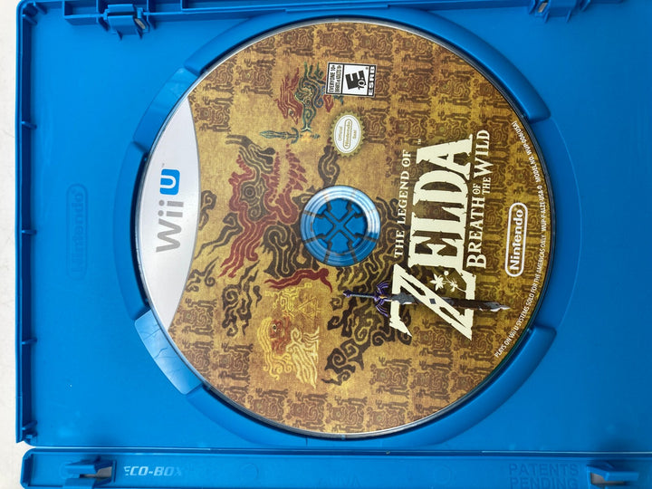 Legend of Zelda - Breath of the Wild - Nintendo Wii U Game - TESTED & WORKING