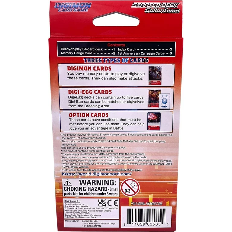 Digimon Card Game: Starter Deck - Gallantmon [ST-7]