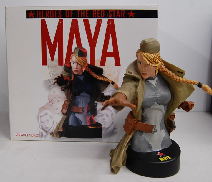 Heroes of the Red Star - Maya 7" Mini Bust Statue 2004 Archangel Gentle Giant