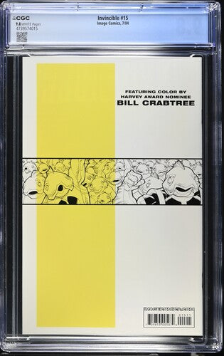 Invincible #15 CGC 9.8