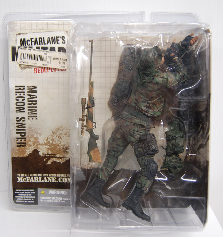 McFarlane's Military Redeployed - Marine Recon Sniper Figure 2005