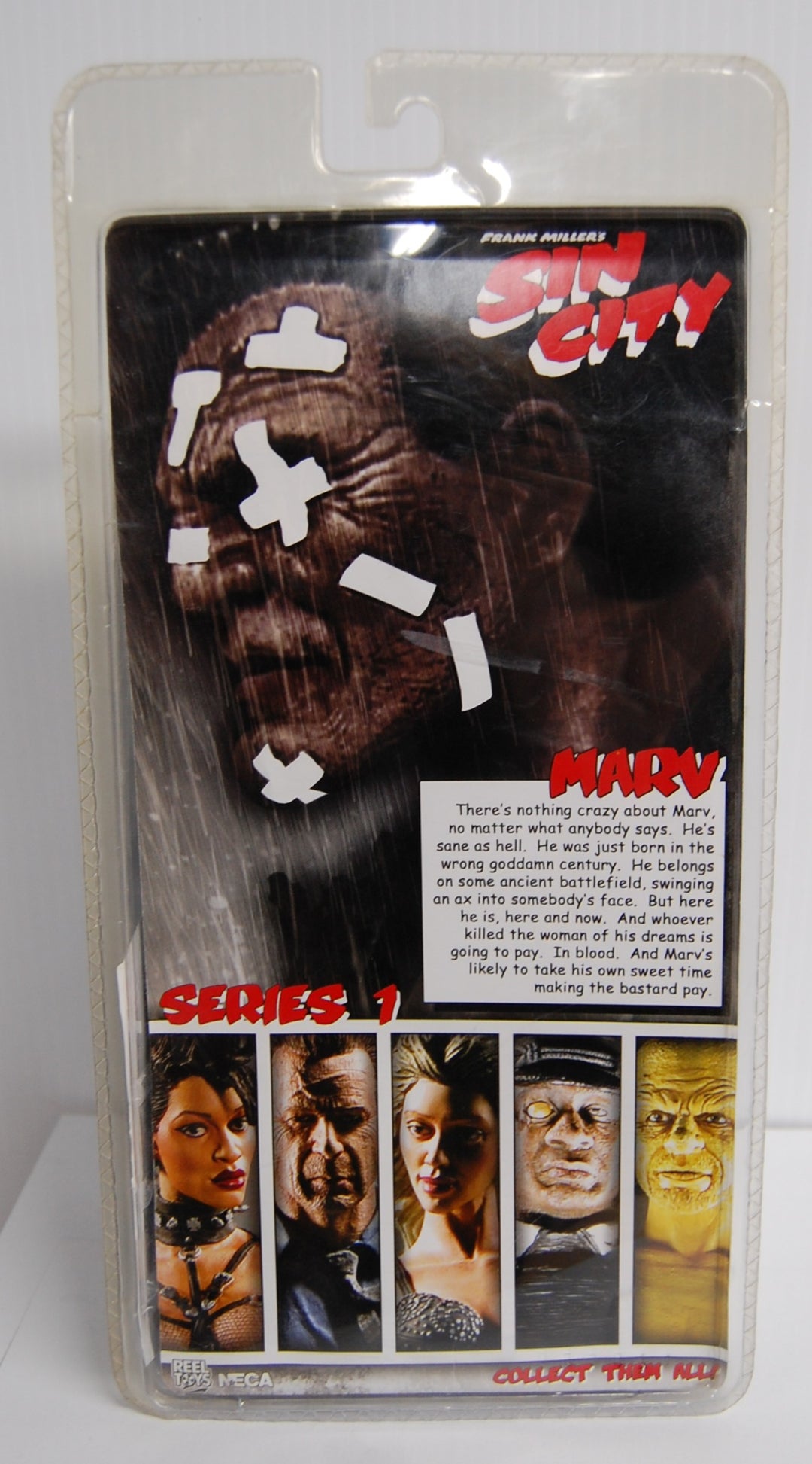 Frank Miller's Sin City - Marv Figure (ToyFare Exclusive) 2005 Neca Reel Toys