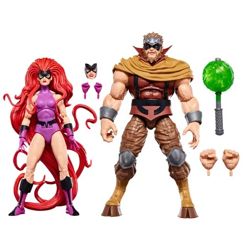Inhumans Marvel Legends Medusa & Marvel's Gorgon 6-Inch Action Figures 2-Pack