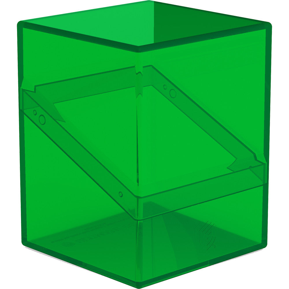 Ultimate Guard Deck Case - Boulder 100+ Clear - Emerald (Green)