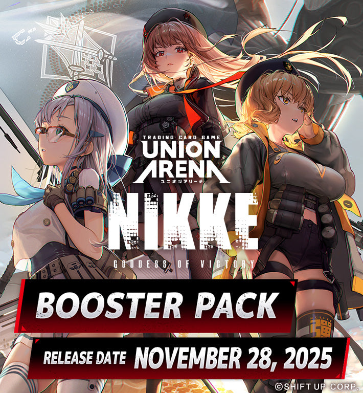Union Arena TCG: [UE14BT] Goddess of Victory: Nikke - Booster Box (16Ct) Street Date 11.28.25