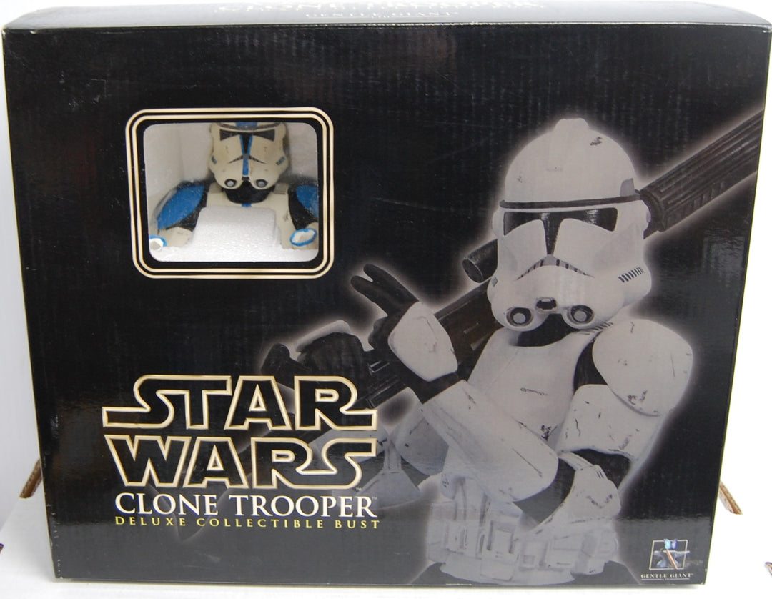Star Wars Clone Trooper (Blue) Deluxe Bust - 501st Special Ops 06958/15000 Gentle Giant