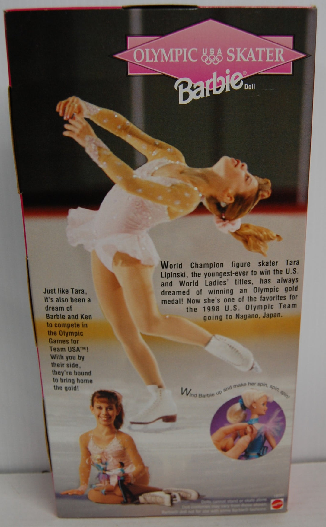 1997 Olympic USA Skater Barbie Doll #18501
