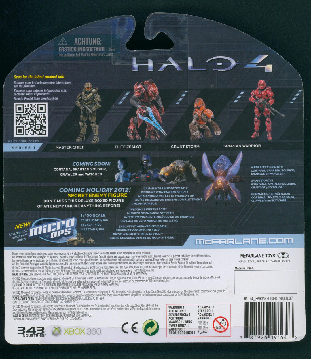 Halo 4 Series 1 Spartan Soldier Action Figure