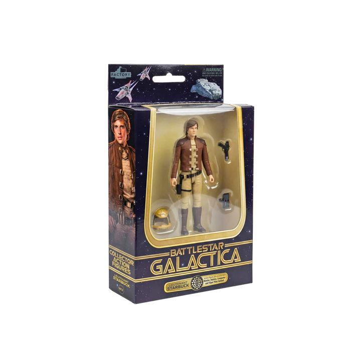 Battlestar Galactica 1978 Lieutenant Starbuck Wave 1 3 3/4-Inch Action Figure