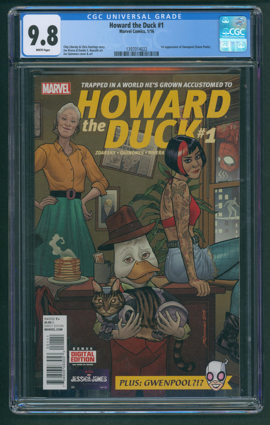 Howard the Duck #1 CGC 9.8