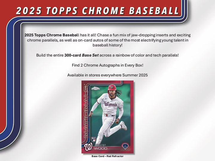 2025 Topps Chrome Baseball Breaker Box