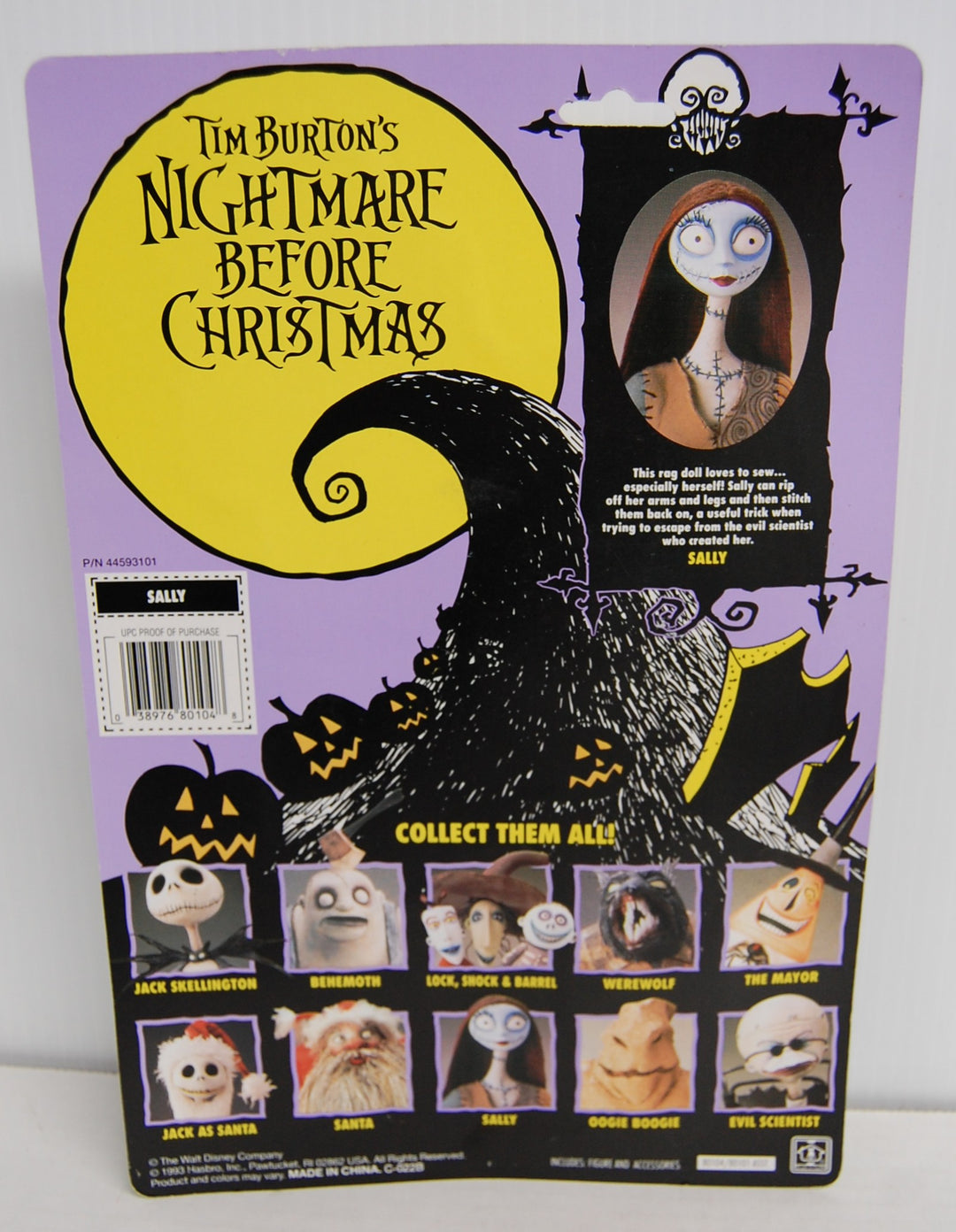 1993 Nightmare Before Christmas SALLY Figure