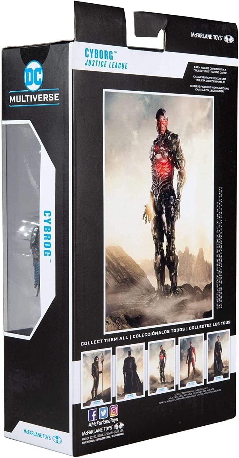 DC Multiverse Cyborg Justice League Movie Action Figure