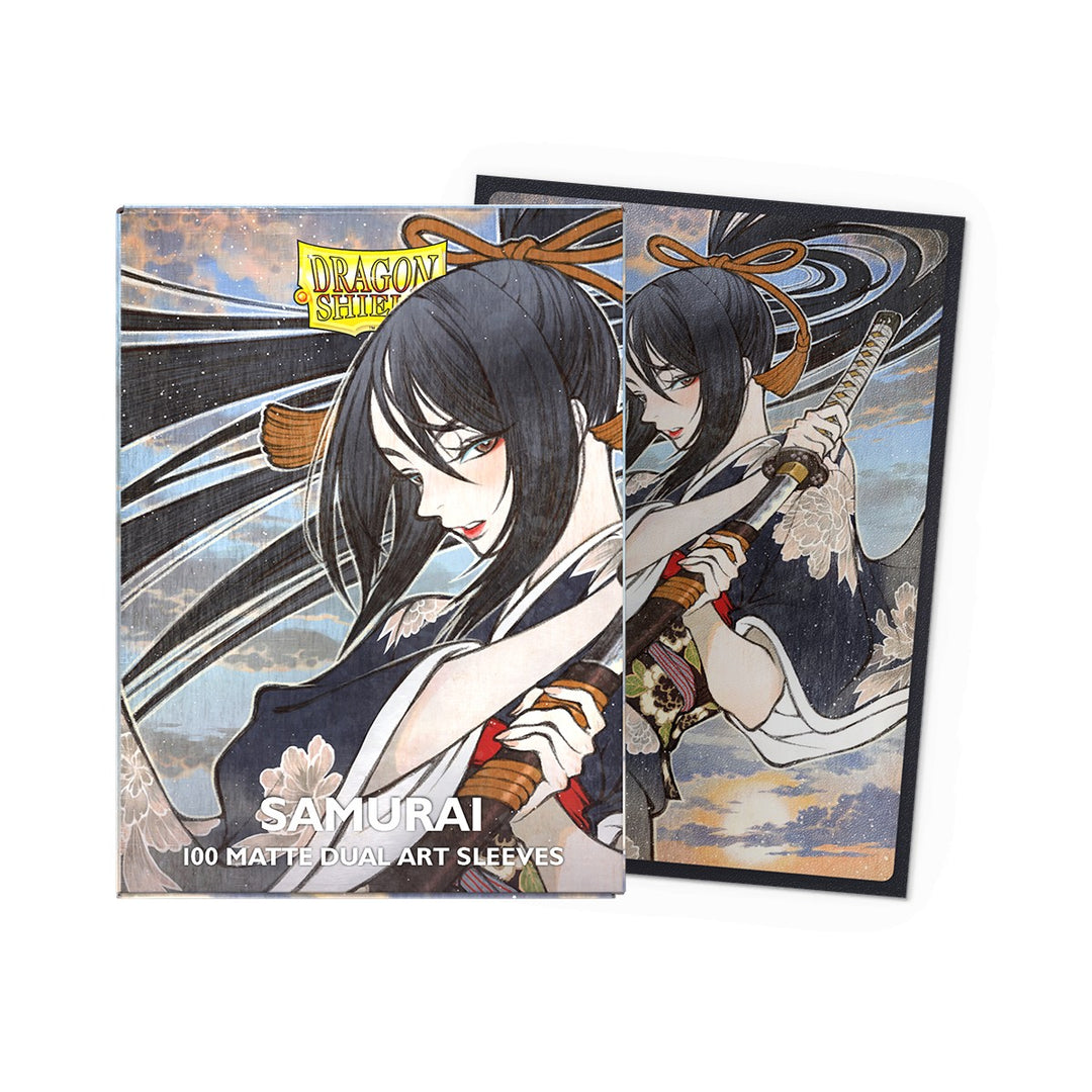 Dragon Shield Card Sleeves - Art: Samurai (100 Ct) - Dual Matte