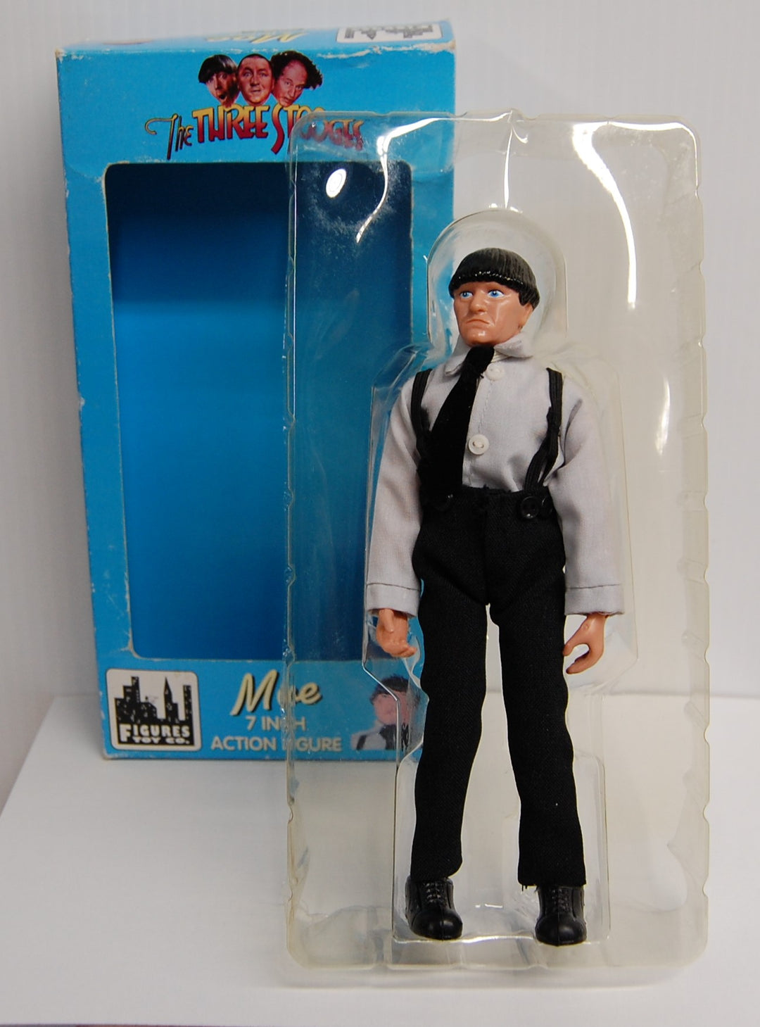 The Three Stooges - Moe 7 inch Action Figure 1999 FiguresToy Co.