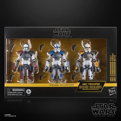 Star Wars The Black Series ARC Trooper Battle Pack Havoc, Colt, Blitz 6-Inch Action Figure