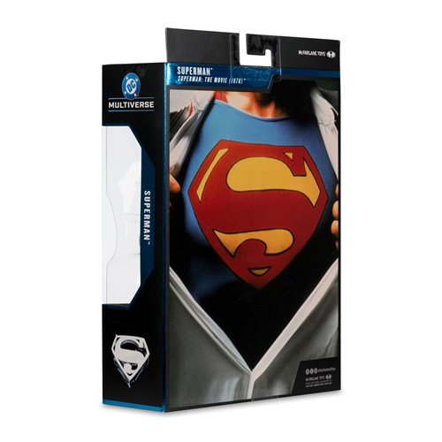 DC Multiverse Deluxe Theatrical Edition Wave 3 Superman: The Movie 1978 Superman 7-Inch Scale Action Figure