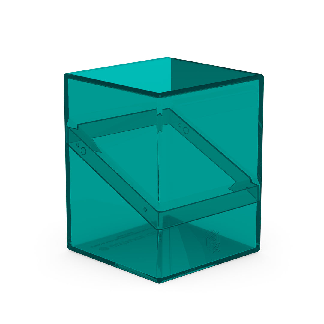 Ultimate Guard Deck Case - Boulder 100+ Clear - Malachite (Teal)