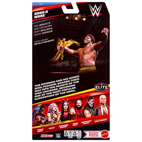 WWE WWF Elite Collection Series 125 Koko B. Ware Action Figure