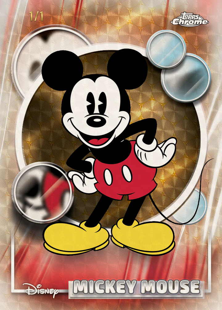 2026 Topps Chrome Disney Value Box