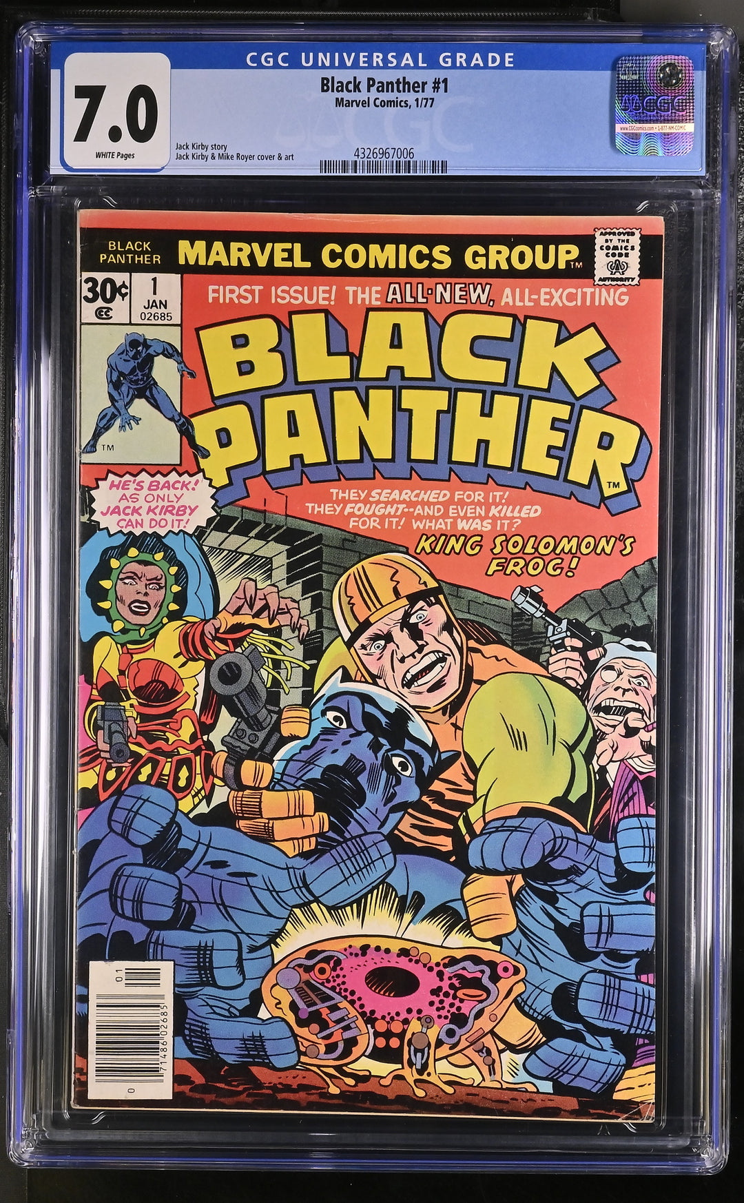 Black Panther #1 CGC 7.0