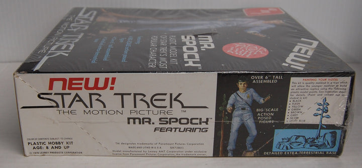 AMT 1979 Star Trek Motion Picture - Mr. Spock Plastic Model Kit S973 New