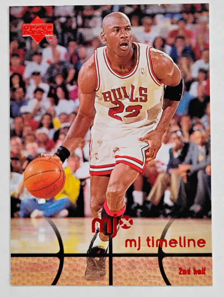 1998-99 Upper Deck Michael Jordan #85 MJ Timeline 2nd Half
