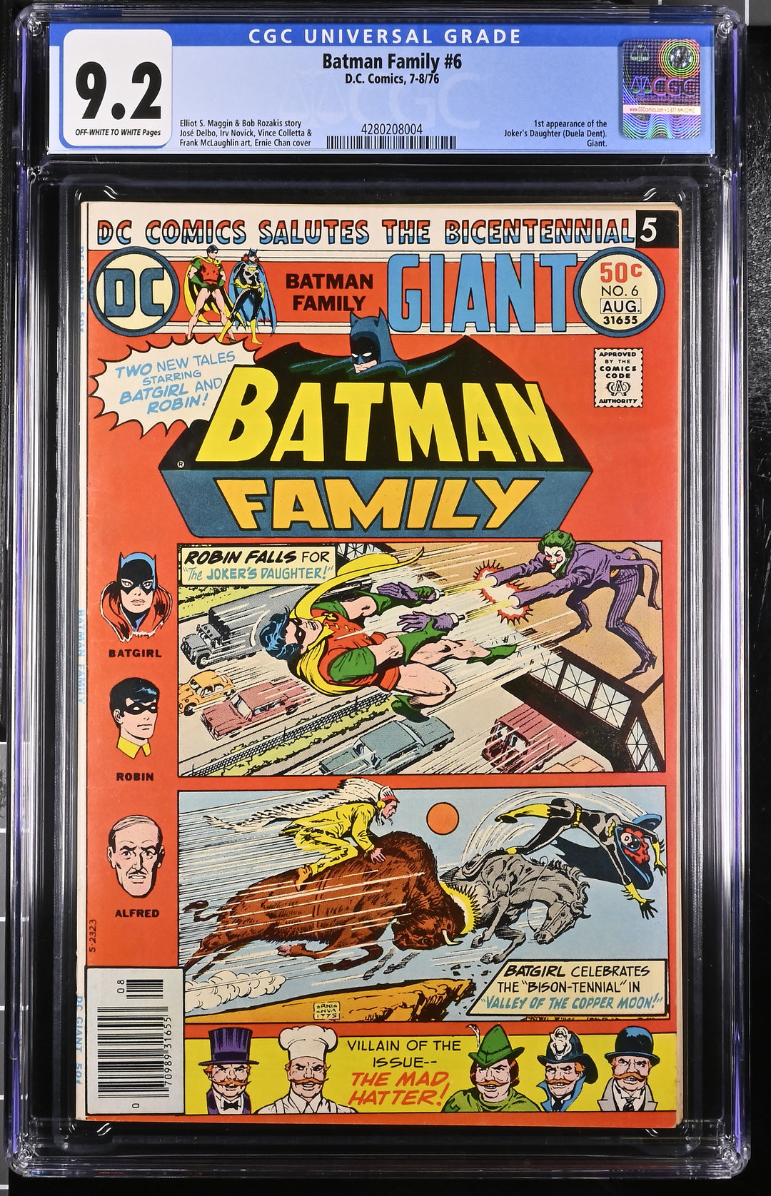 Batman Family #6 CGC 9.2