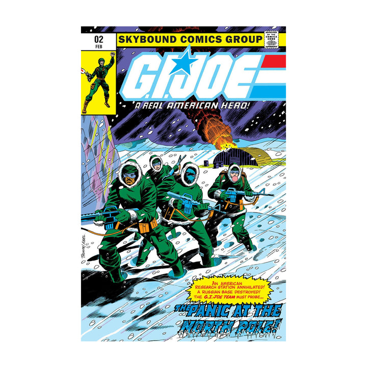 G.I. Joe Snake Eyes Skybound Comic Box Series #2 3 3/4-Inch ReAction+ Figure
