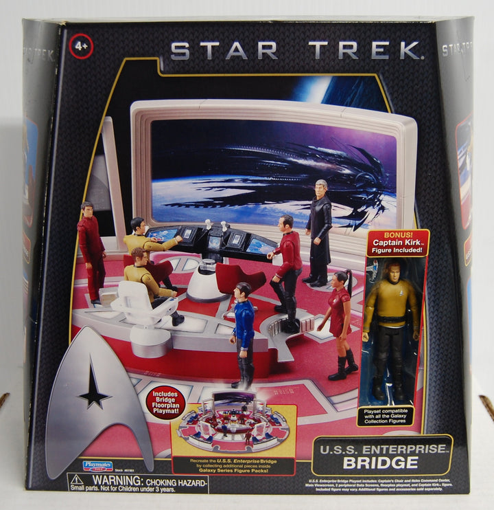 Star Trek 2009 Movie - U.S.S. Enterprise Bridge Set w/ Captain Kirk Figure