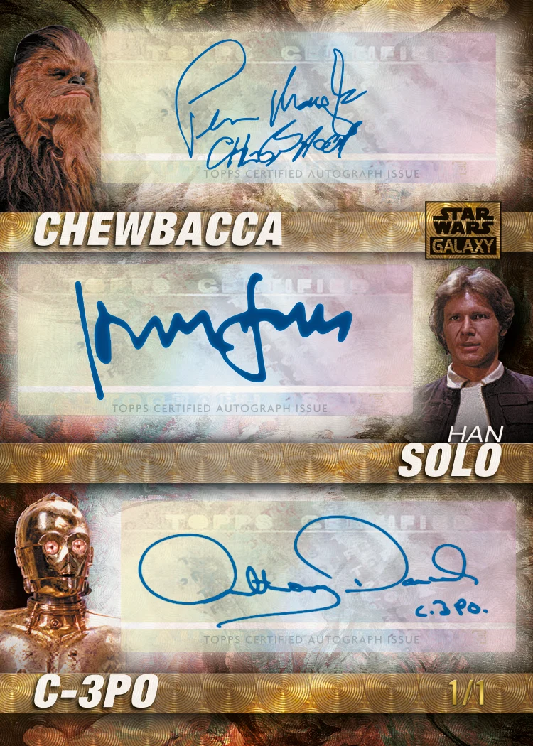 2026 Topps Chrome Star Wars Galaxy Hobby Box (18 Ct)