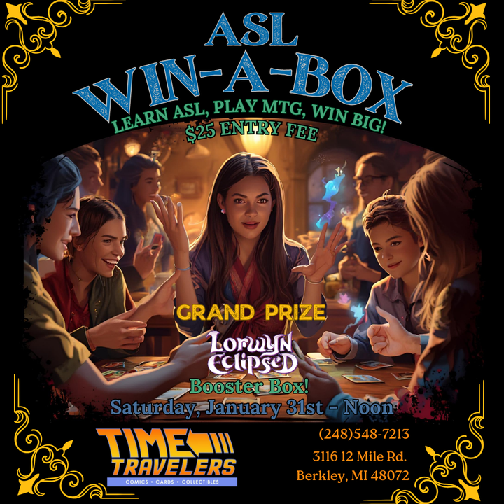 Magic: the Gathering - ASL Win-a-Box Commander Event (Sat, January 31st, 12 PM)
