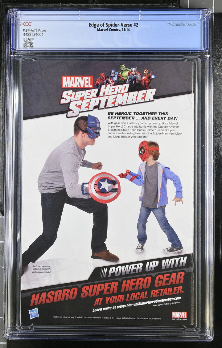 Edge of Spider-Verse #2 CGC 9.8
