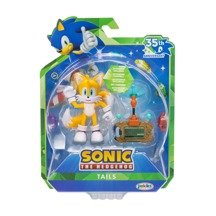 Sonic the Hedgehog Wave 25 4in Tails with Miles Electric