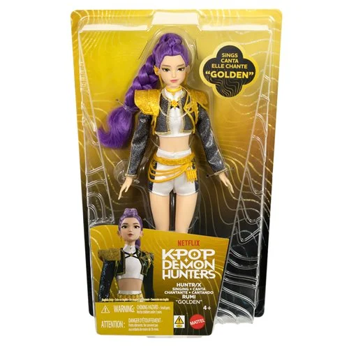 KPop Demon Hunters Rumi Singing Doll