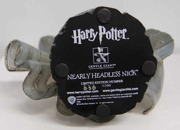 Harry Potter - Nearly Headless Nick Collectible Bust # 636/1500 Mini Bust
