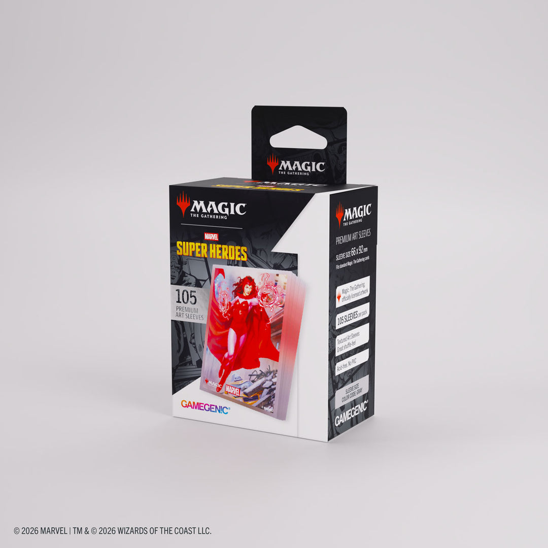 Card Sleeves - Premium Art: Magic the Gathering: Marvel Super Heroes - The Scarlet Witch