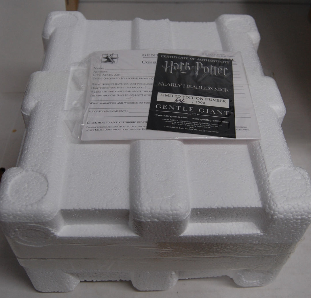 Harry Potter - Nearly Headless Nick Collectible Bust # 636/1500 Mini Bust