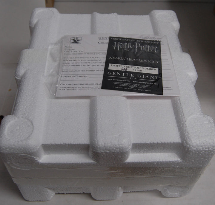 Harry Potter - Nearly Headless Nick Collectible Bust # 636/1500 Mini Bust