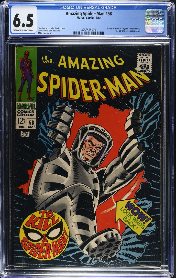 Amazing Spider-Man #58 CGC 6.5