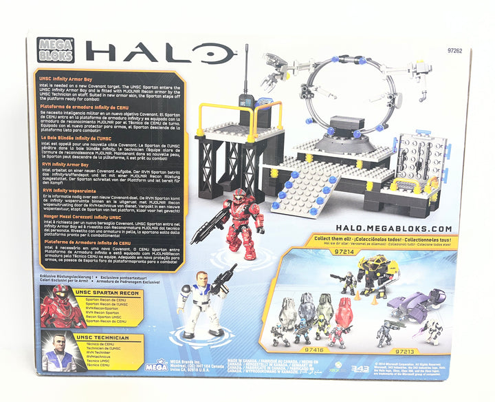 Halo UNSC Infinity Armor Bay Playset
