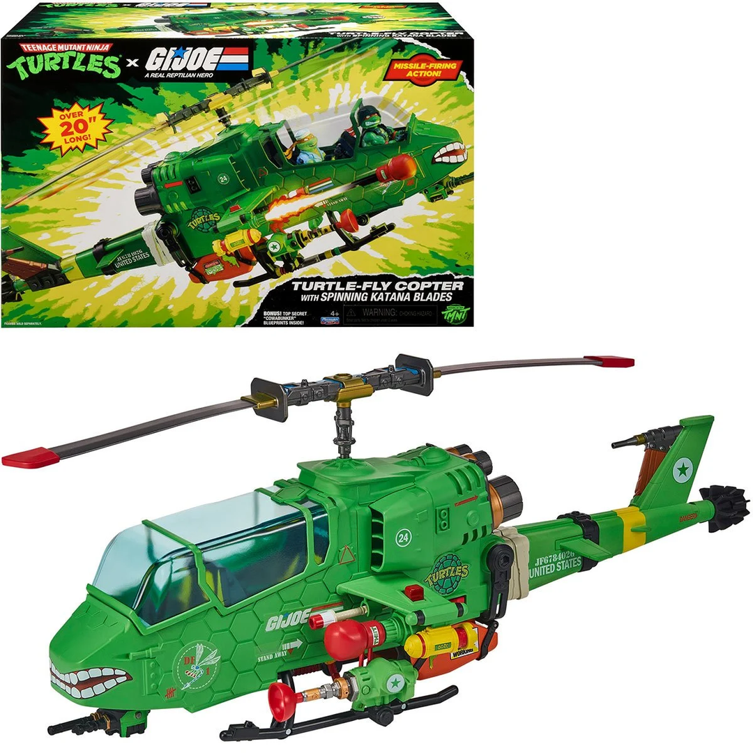 Teenage Mutant Ninja Turtles x G.I. Joe Mobile Strike Force Assault Copter