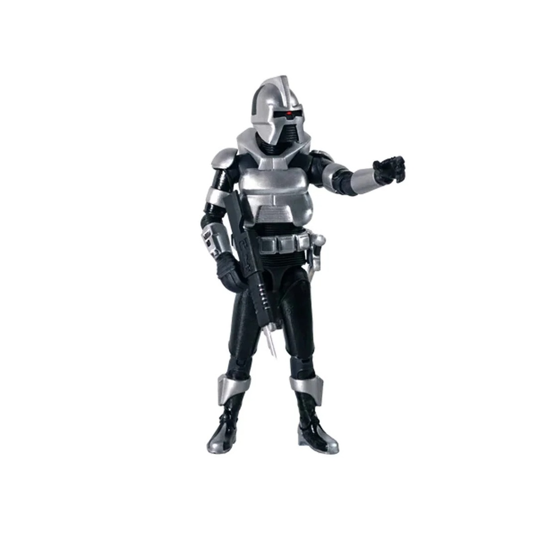 Battlestar Galactica 1978 Cylon Centurion (Silver) Wave 1 3 3/4-Inch Action Figure