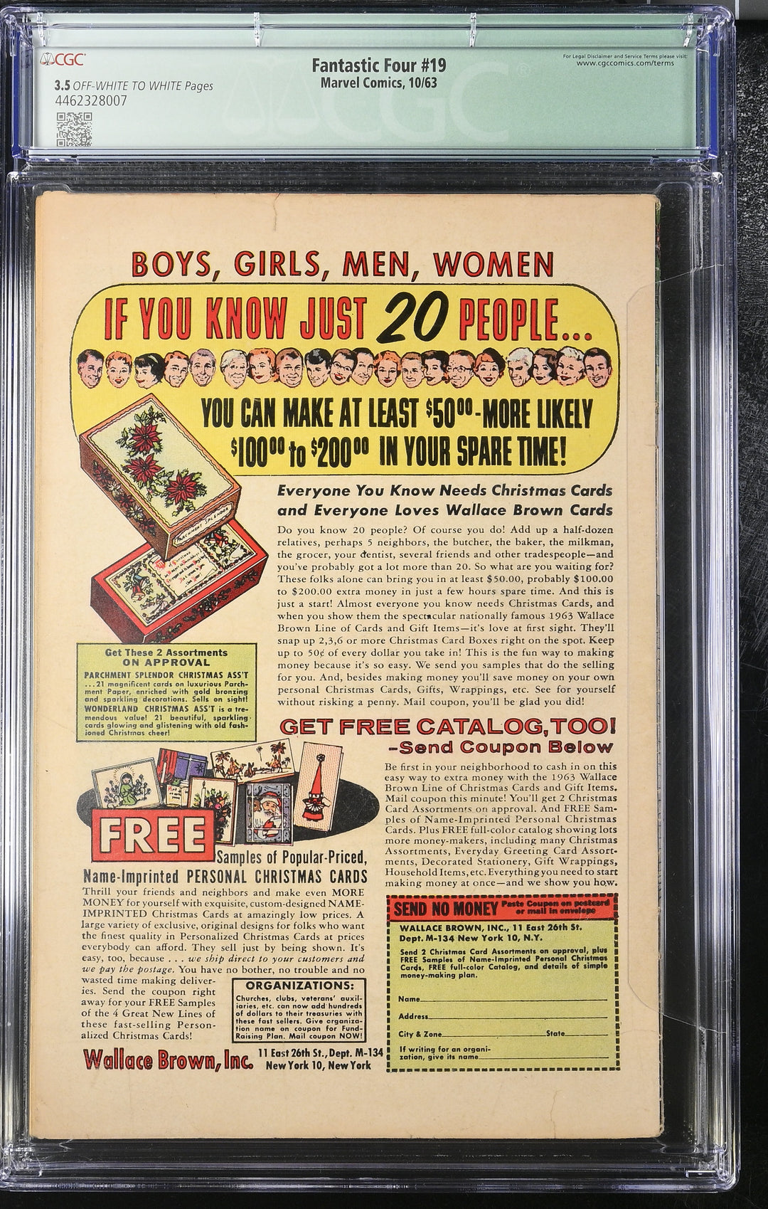 Fantastic Four #19 CGC 3.5