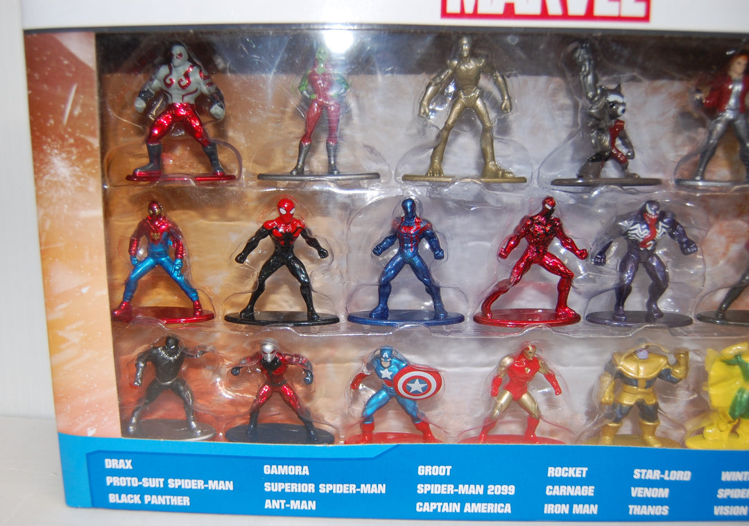 Marvel Nano Metalfigs 20-Pack Figures Collector's Set Die-Cast 2019 Jada Toys